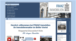 Desktop Screenshot of franz-immobilien.com